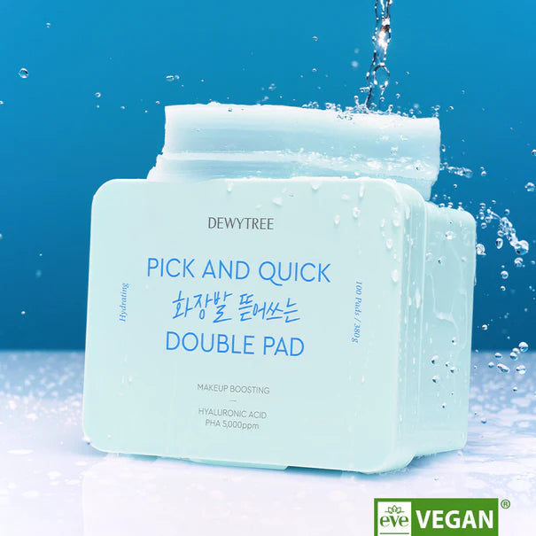 Pick & Quick Makeup Boosting Double Pad | Dewytree